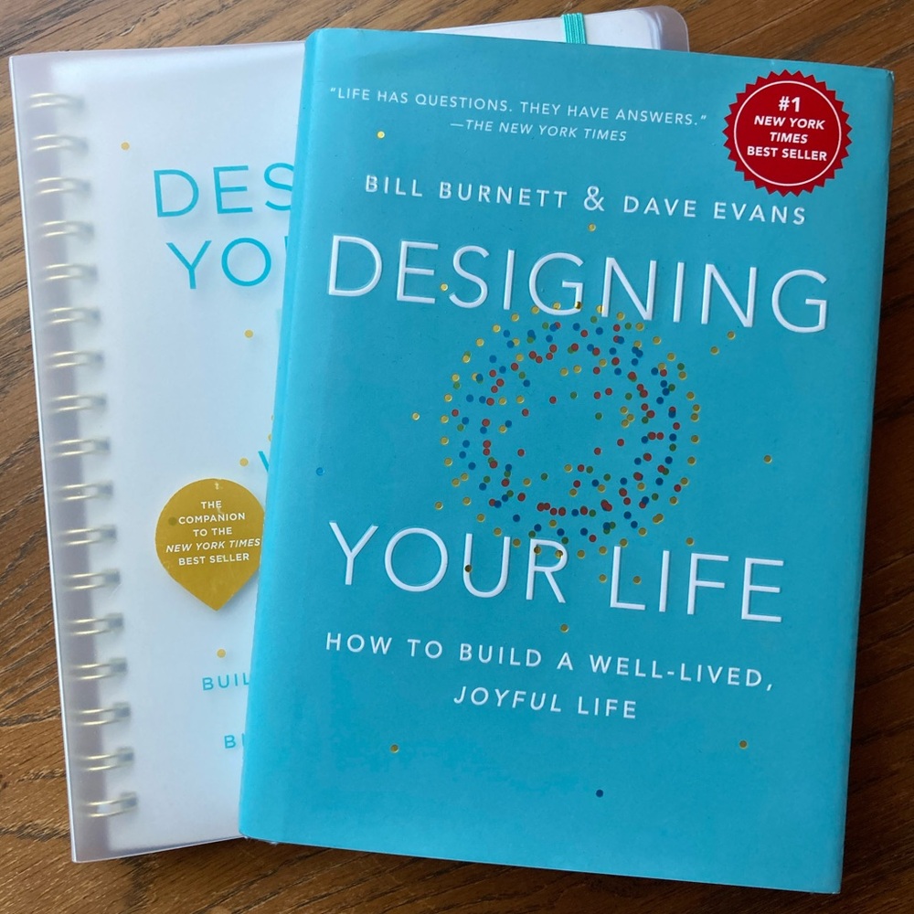 NEW!!! Designing Your Life Book & Workbook by Bill Burnett & Dave Evans